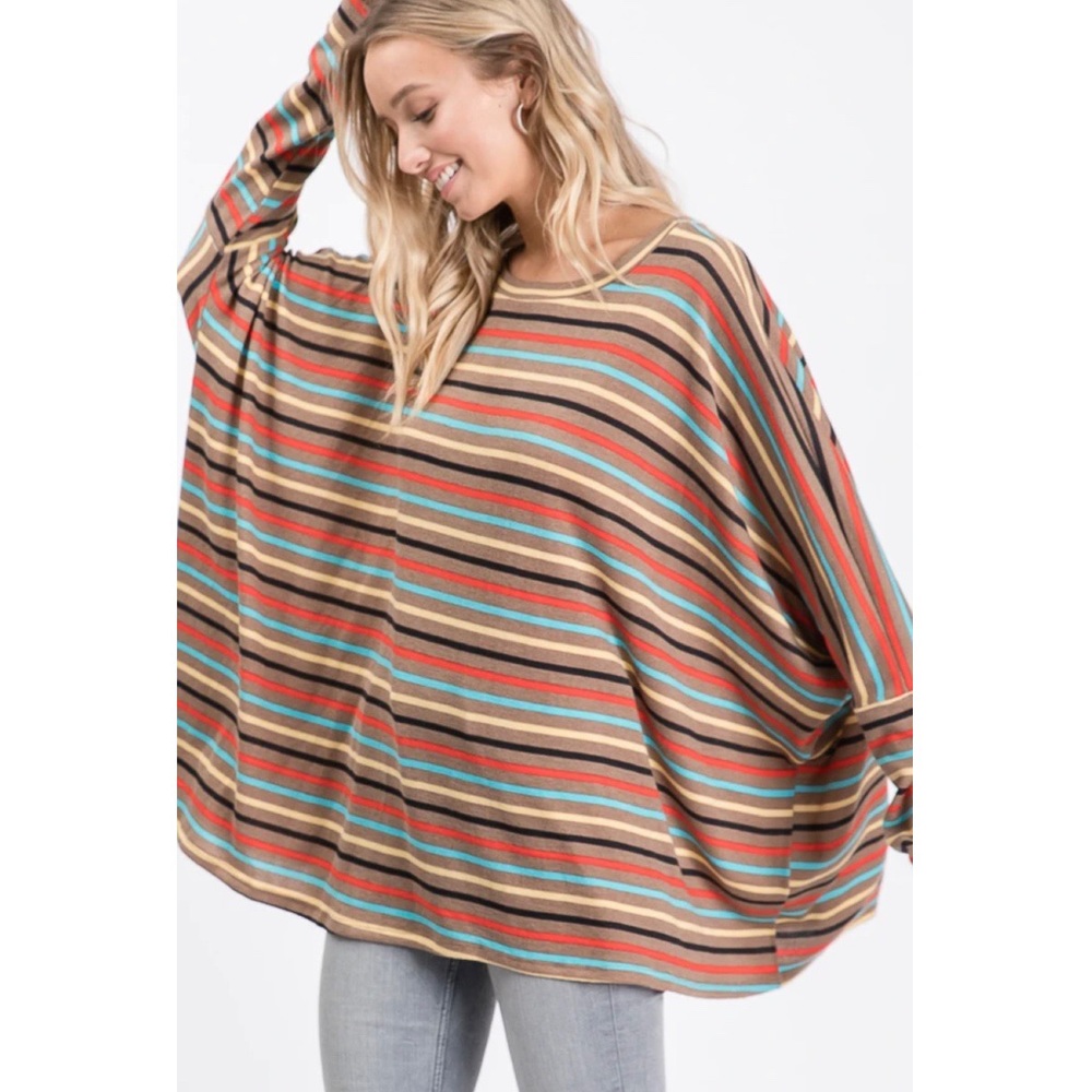 'Spice of Life' Striped Top